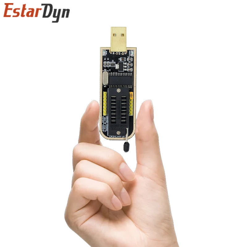 Ch341a 24 25 Serie Eeprom Flash Bios Usb Programmeur Module + Soic8 Sop8 Test Clip Voor Eeprom 93cxx/25cxx/24cxx Diy Kit