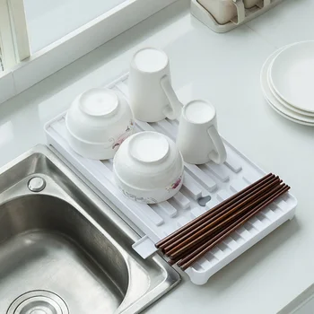 

Multi-functional Draining Tray Plastic Rectangular Shelf Kitchen Concise Tray Tea Tray Fruit Tray