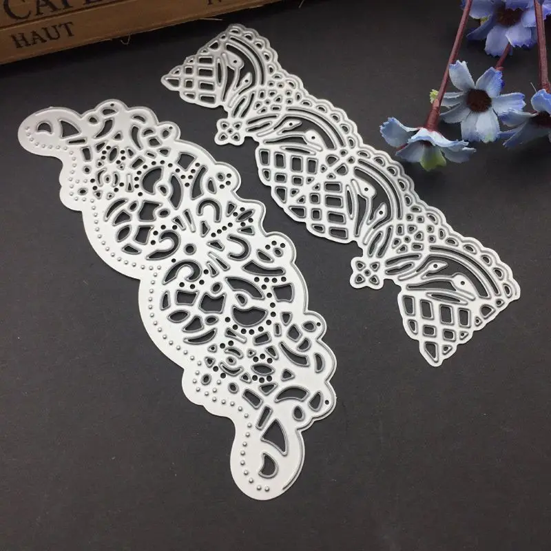 

1Set Lace Metal Cutting Dies Stencil DIY Scrapbooking Album Stamp Paper Card Embossing Crafts Decor