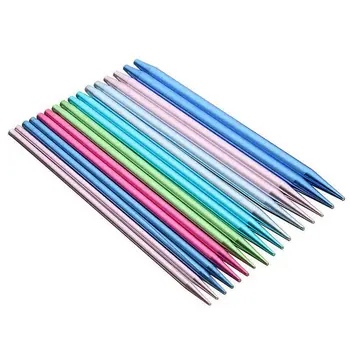 

Household Metal Circular Interchangeable Knitting Needle Starter Tool Set