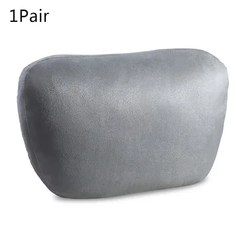 

For all vehicles Car Pillow Suede fabric 1 Pair Soft Neck For Mercedes Benz Universal