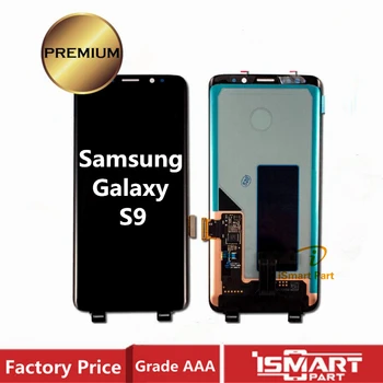 

Original AMOLED For SAMSUNG Galaxy S9 G960 LCD Touch Screen Digitizer S9 G965 Display No Frame Assembly Replacement