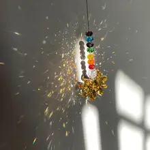 Чакра ручной работы пчела для стены окна двери ветер колокольчик висячие украшения Винтаж дома колокольчик украшения ремесла