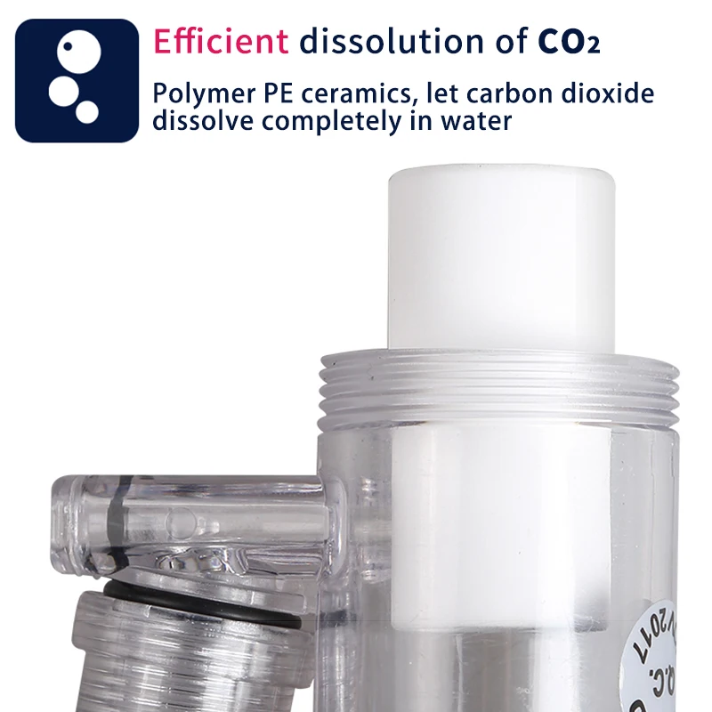 Аквариум Внешний CO2 диффузор DIY CO2 система распылитель реактор Комплект обратный клапан счетчик пузырьков для аквариума воды растений травы