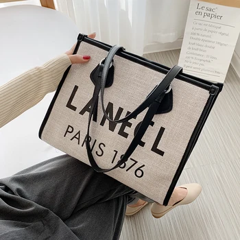 

Large-capacity Handbags Women's Bags Neverful Bag 2020 Popular New Trendy Fashion Canvas One-shoulder Underarm Bag Wild Tote Bag