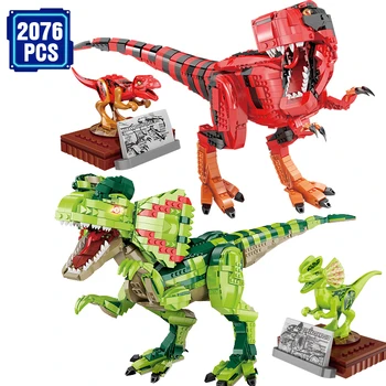

DIY New Arrival Creator Expert Tyrannosaurus Dinosaur Buidling Blocks Intellective Brick Toys Kids Holiday Gift
