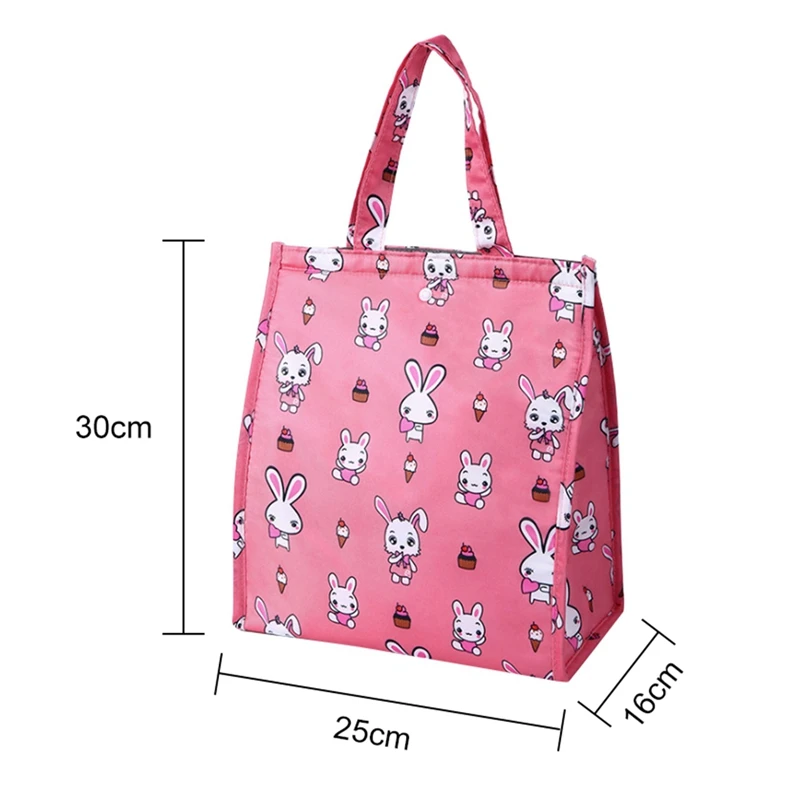 Waterproof Special Thermal Insulation Storage Tote Portable Insulated Lunch Box Pouch Cooler Oxford Cloth Food Bag Z