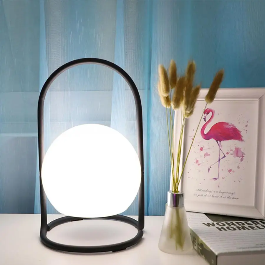 

LED Handhelp Night Lamp 5V With USB Charging And Remote Control For Bedroom 16 Monochromatic Lights