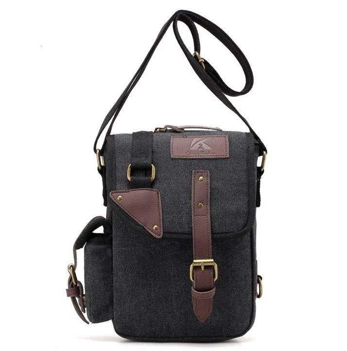 

Retro Casual Satchel Crossbody Bag Messenger Bag Men's Durable Canvas Only 1 Colour