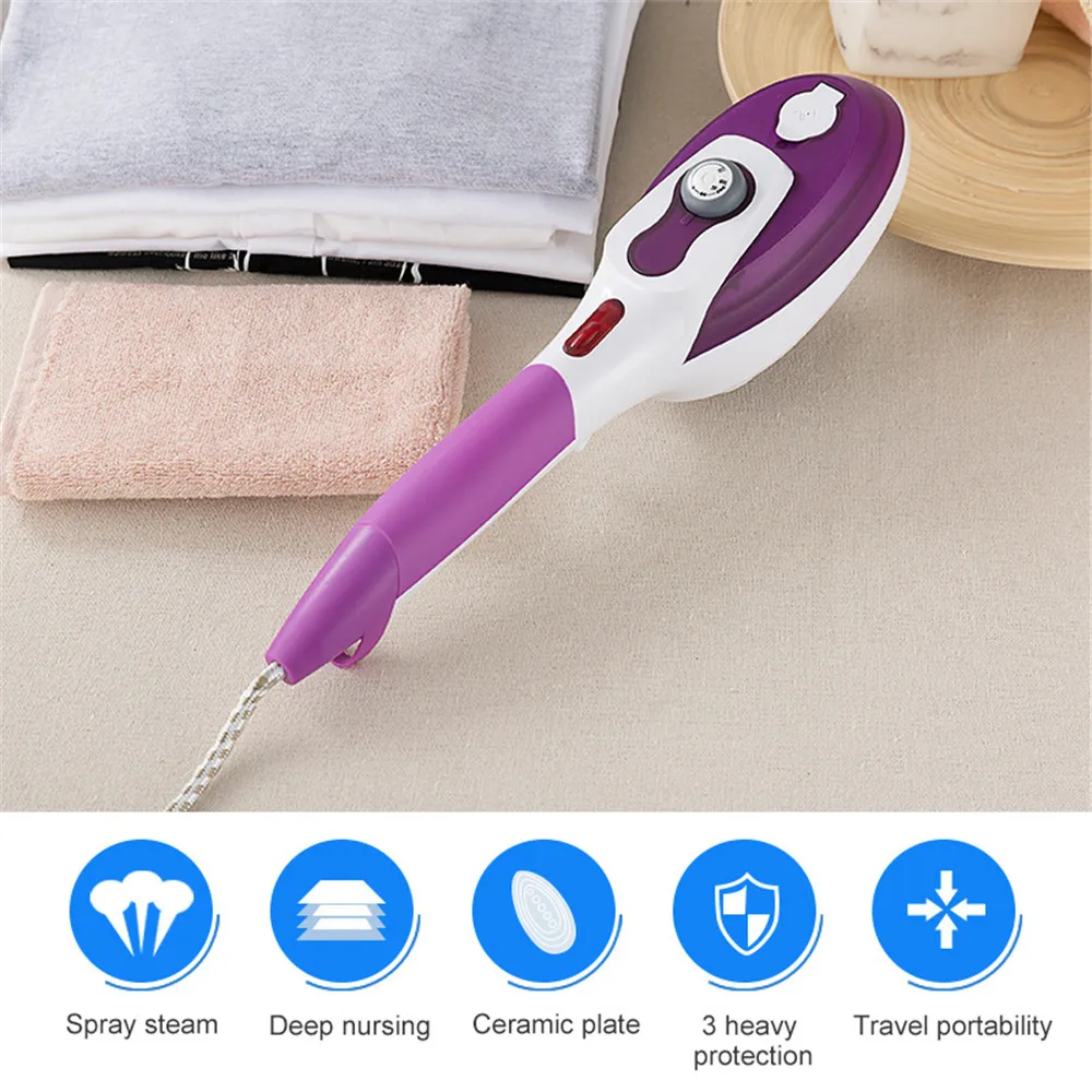 

Household Garment Steamers Household Appliances Vertical Steamer with Steam Irons Brushes Iron for Ironing Clothes 220V