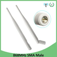 2 шт 868 МГц 915 МГц антенна 5dbi SMA разъем GSM 915 МГц 868 МГц антенна Ретранслятор Сигнала Антенна Водонепроницаемый Lorawan