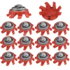 14pcs Golf Shoe Spikes Pins 1/4 Turn Fast Twist Replacement Shoe Spikes Golf Practice Accessories Training Aids Tri-Lok System  1