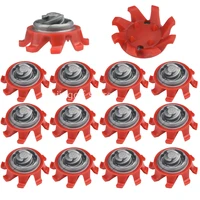 14pcs Golf Shoe Spikes Pins 1/4 Turn Fast Twist Replacement Shoe Spikes Golf Practice Accessories Training Aids Tri-Lok System  1