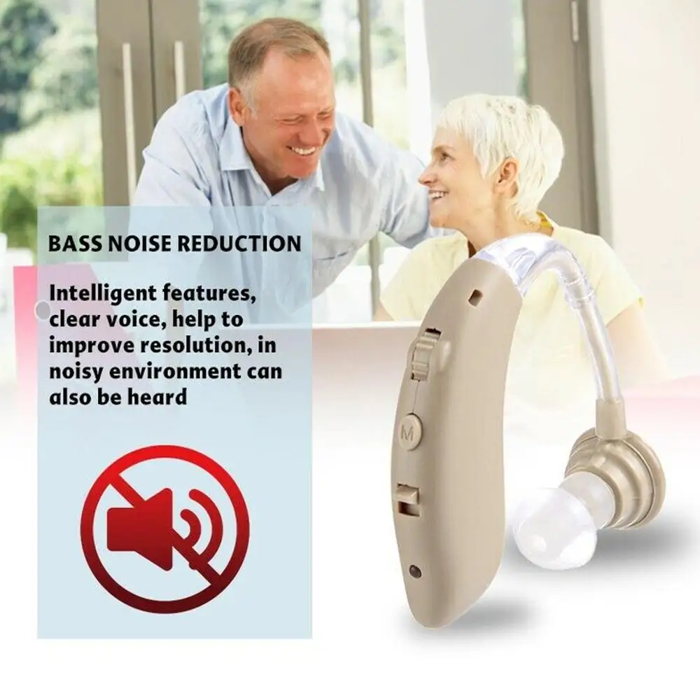  2020 New Rechargeable Hearing Aid for The Elderly Hearing Loss Sound Amplifier Ear Care Tools 2 Col