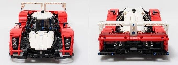 MOC-3092 Le Mans Technic серия F1 Запчасти для гоночного спортивного автомобиля посылка, строительные блоки, детские игрушки