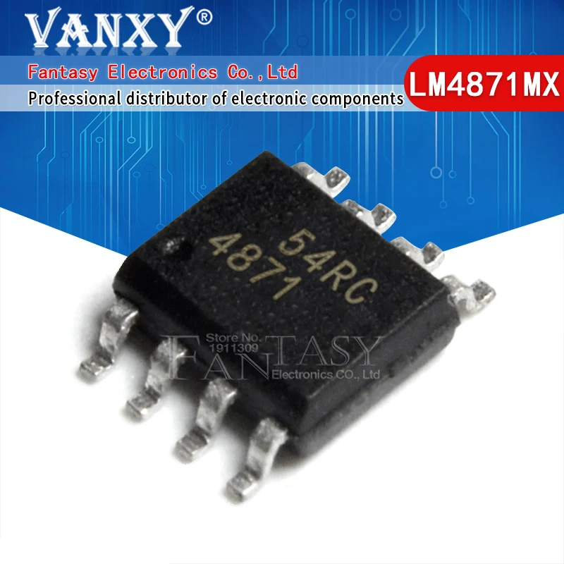 10 шт. усилитель мощности аудио LM4871MX SOP8 LM4871 SOP 4871 SOP-8 3 Вт с режимом отключения новый