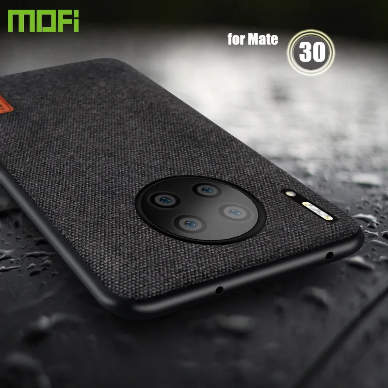 Для huawei mate 30 чехол MOFi оригинальный mate30 pro силиконовый тканевый coque capas роскошный