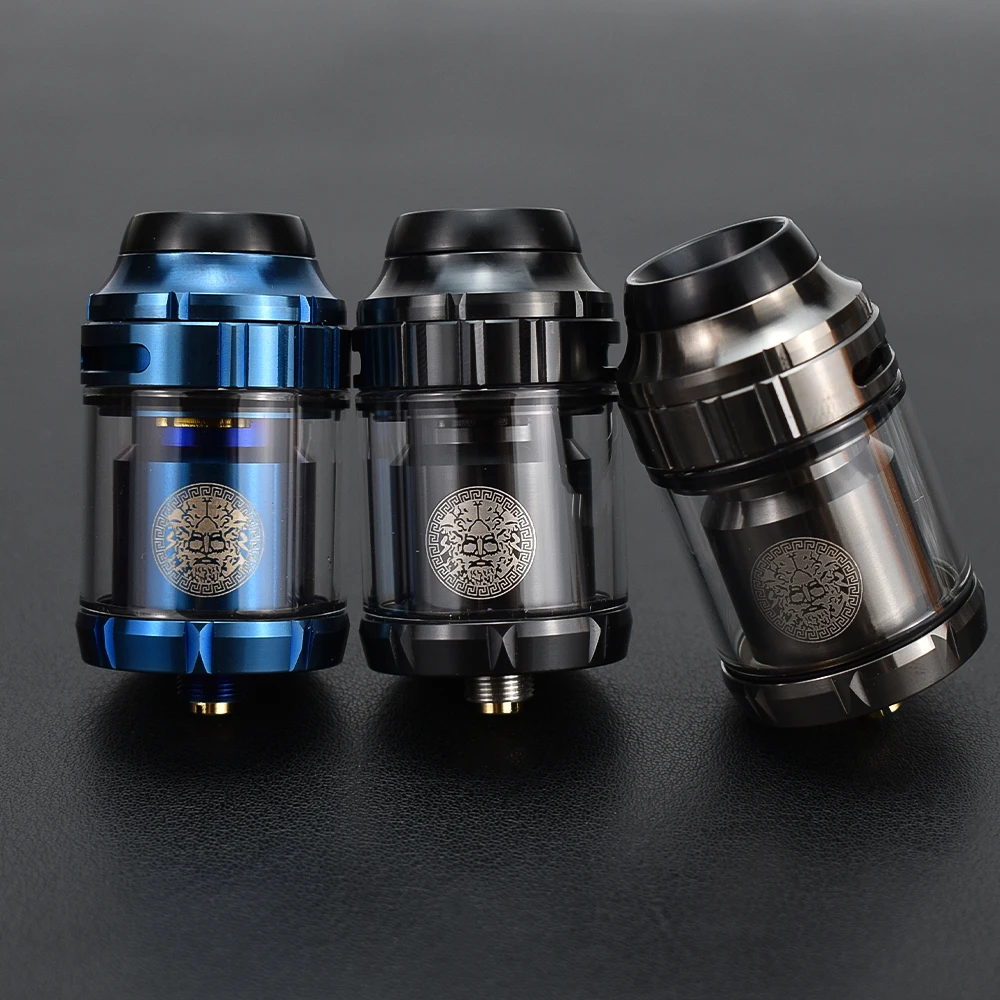 

Zeus RTA 25mm Zeus RTA X Mesh Atomizer 316ss Dual Coils/Mesh 3.5ml/4.5ml Rebuildable 510 thread E-Cigarette vape tank