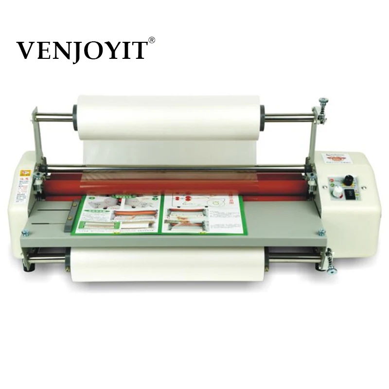 

1pc 12th 8230T A4+ Four Rollers Laminator Hot roll laminator, High-end speed regulation laminating machine thermal laminator