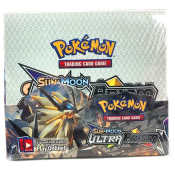 

324pcs Pokemones cards Ultra Prism Edition in English version Booster Box Collectible Trading Cards Game for kids