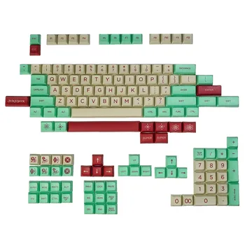 

1 set XDA profile Jukebox key cap for MX switch mechanical keyboard PBT dye sublimation keycaps