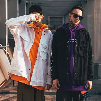 

Spring autumn big code men's day trend original Cebu workwear national tide flight jacket men's tide brand inthe port wind tide