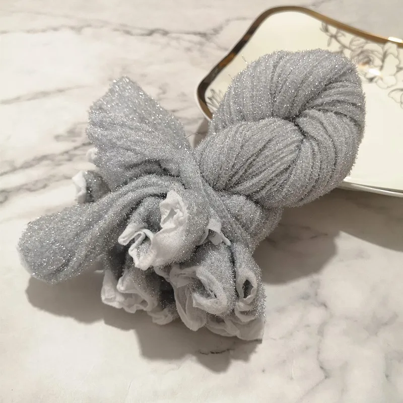 2 Stück mehrfarbige Nylonstrümpfe, rundes Blumenmaterial, Zugstrumpfmaterial, Zubehör, handgefertigt, Hochzeit, Zuhause, DIY, Nylonblume
