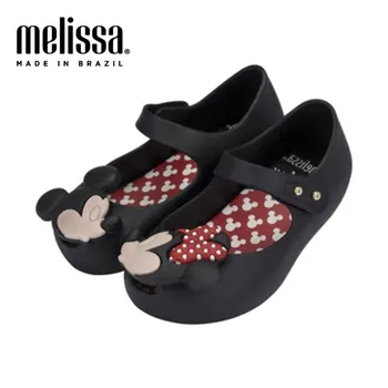 

Mini Melissa Cute Mickey Jelly Girls Sandals Melissa Girls Sandals Sapato Infantil Menina Children Girls shoes