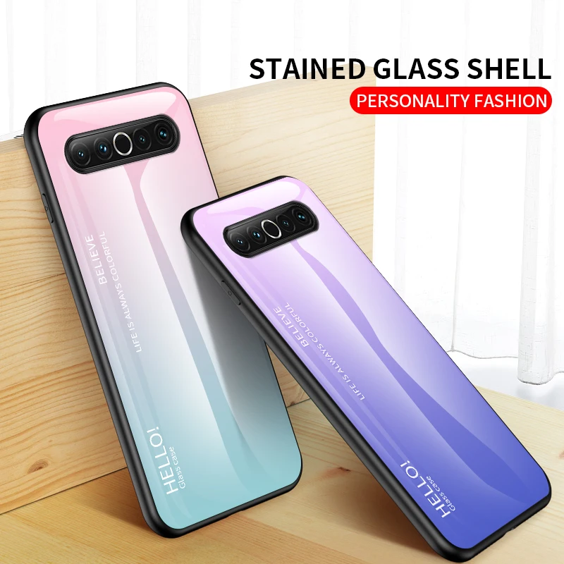 Чехол для телефона Meizu 17 защитный чехол с роскошным градиентным закаленным