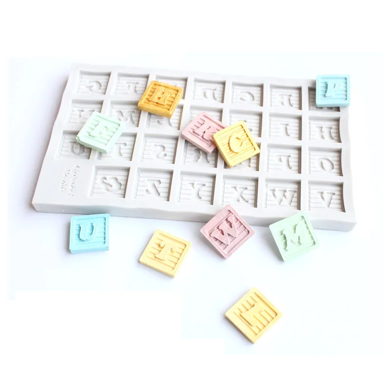 

Numbers Letters Silicone 3D Fondant Mold Cakes Chocolate DIY Kitchen Bakeware Decorating Tools