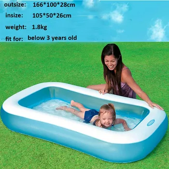 Intex-piscina inflable de PVC para niños, flotador hinchable para el hogar