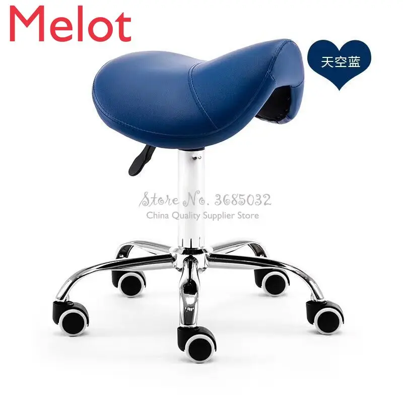 

Cheap Massage Pedicure Chair Stool Saddle Leather Upholstery Spa Tattoo Beauty Facial Massage Chair Giraffe Office Chair