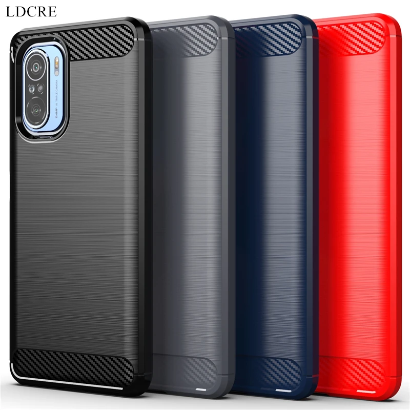 

For Xiaomi Poco F3 Case Matte Silicone Soft New Carbon Fiber Slim Case For Xiaomi Poco F3 Cover For Xiaomi Poco F3 Mi 11 Case