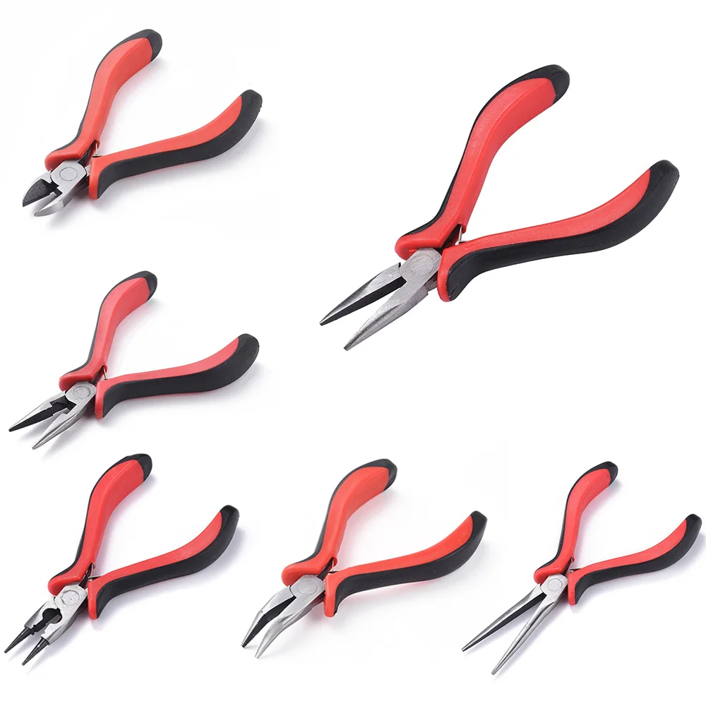 

Jewelry Pliers Flat Nose Pliers Polishing for Jewelry Making DIY Tool Equipment Handmade Accessories 127mm