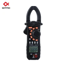 Qhtec – multimètre à pince numérique TM UA2018D, multimètre LED ca cc, plage automatique, multimètre multifonctionnel TRMS