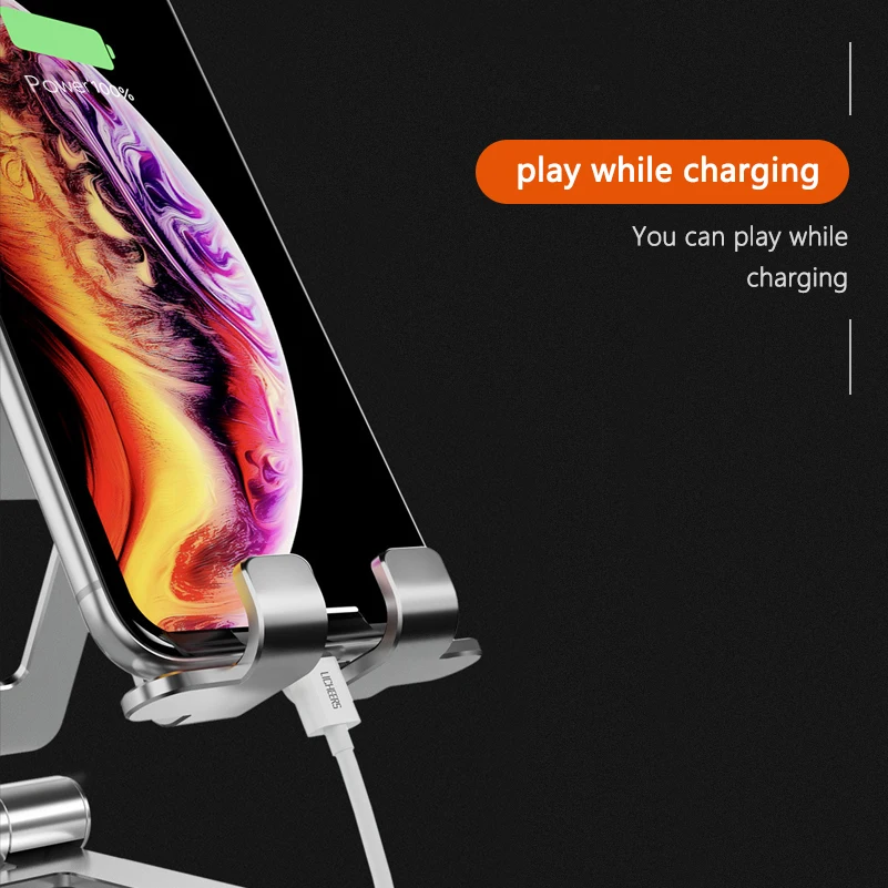 Регулируемый складной держатель для планшета подставка из алюминиевого сплава