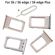 Лоток для sim карты Samsung Galaxy s6 edge G920 G925|Адаптеры SIM карт|