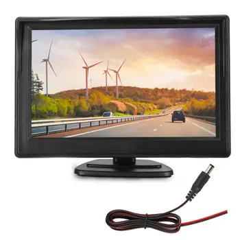 

5in TFT Monitor High Resolution PAL/NTSC Rearview Parking Display Vehicle Security System car accessories
