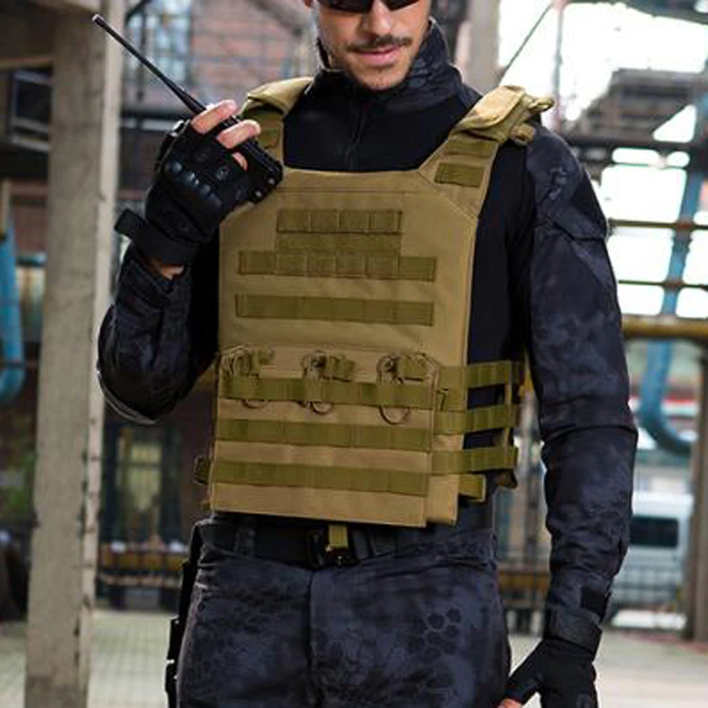 MOLLE CS полевой жилет Регулируемый Открытый ультра-светильник боевой тренировочный жилет верхняя одежда охотничий жилет