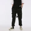 Aelfric Eden cintas Hip Hop pantalones de hombres bolsillo negro Streetwear Harajuku Techwear Pantalones Harem pantalón pantalones de chándal ► Foto 3/6