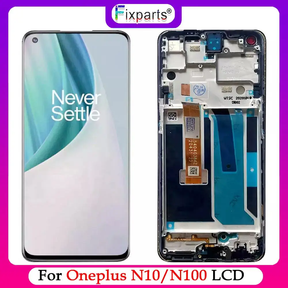 Lcd Screen For Oneplus Nord N10 5g Lcd Display Screen Touch Panel Digitizer 1 N1 Replacement Parts One Plus Nord N100 Display Mobile Phone Lcd Screens Aliexpress