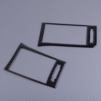 

DWCX 2PCS Car Side Air Condition Vent Outlet Cover Trim Panel Carbon Fiber Fit for LEXUS IS250 IS350 2014 2015 2016 2017 2018