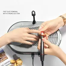 

Wholesales Nail Vacuum Cleaner Multifunctional Strong Suction With USB Light Manicure Nails Vacuum Machine for Beauty