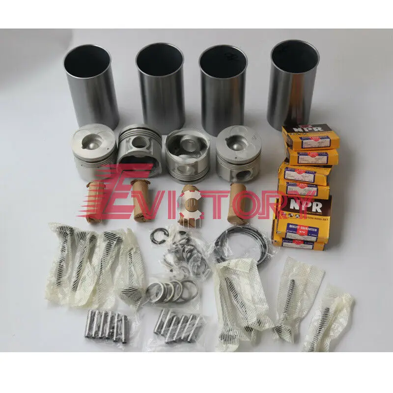 

For engine rebuild kit 4BG1T 4BG1 4BG1-TC piston ring liner gasket bearing valve
