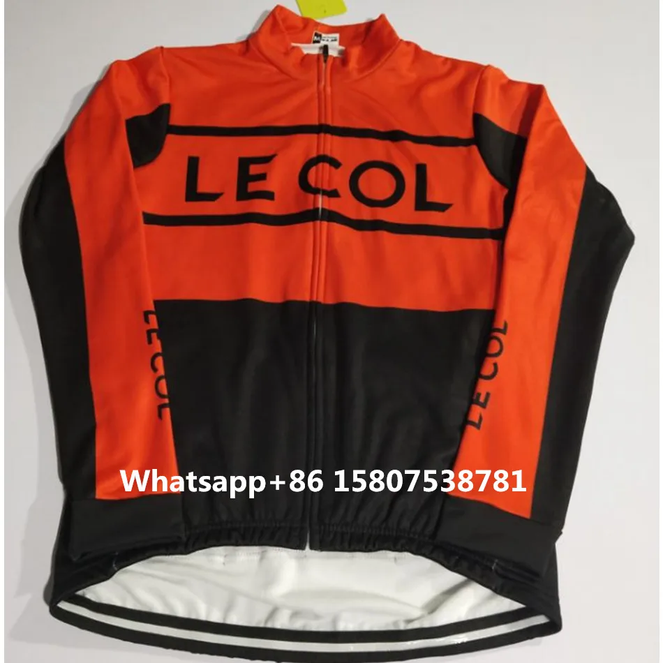 Велоспорт Джерси Le Col by Wiggins спортивная куртка длинные аттракционы зима заказной велосипед велосипедный нагрудник колготки горная спортивная одежда