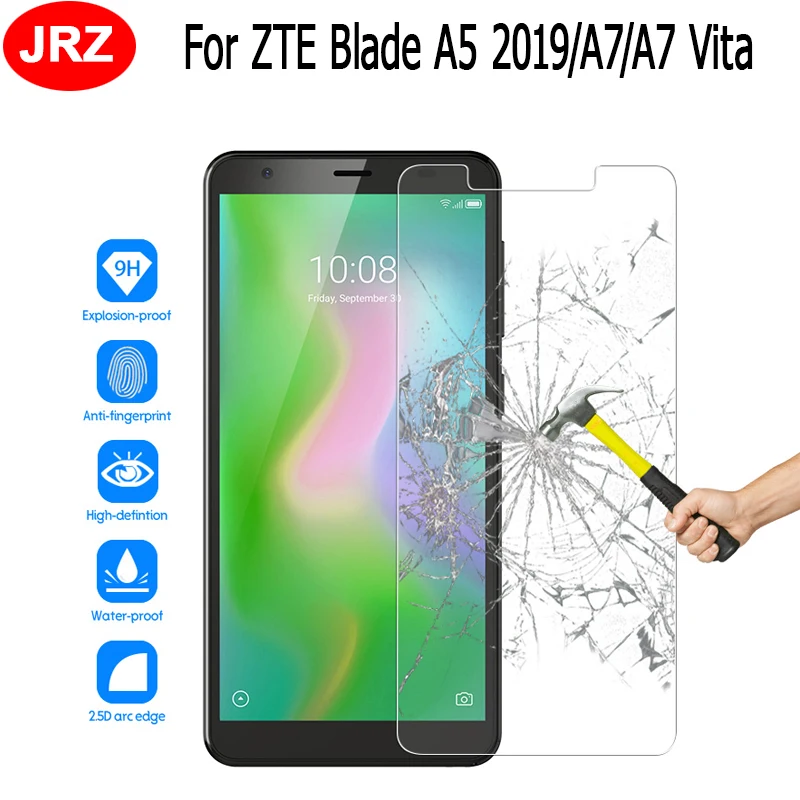 Ультратонкая пленка для телефона ZTE Blade A5 2019 прозрачная закаленная A7/A7 | Отзывы и видеообзор