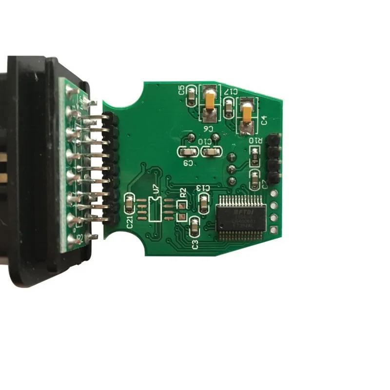 Диагностический кабель V15.00.028 MINI VCI J2534 OBD2 TIS Techstream мини FT232RL сканер интерфейс