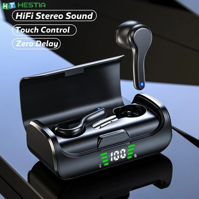 K28 TWS Bluetooth беспроводные наушники Светодиодный дисплей питания спортивные