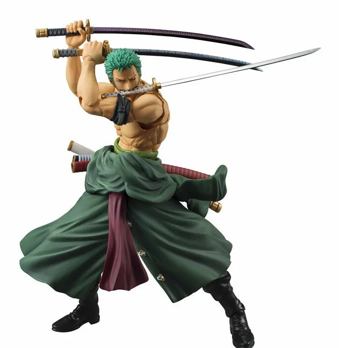 Японские Аниме One Piece Zoro Фигурки ПВХ 18 см фигурки аниме игрушки ророноа Зоро