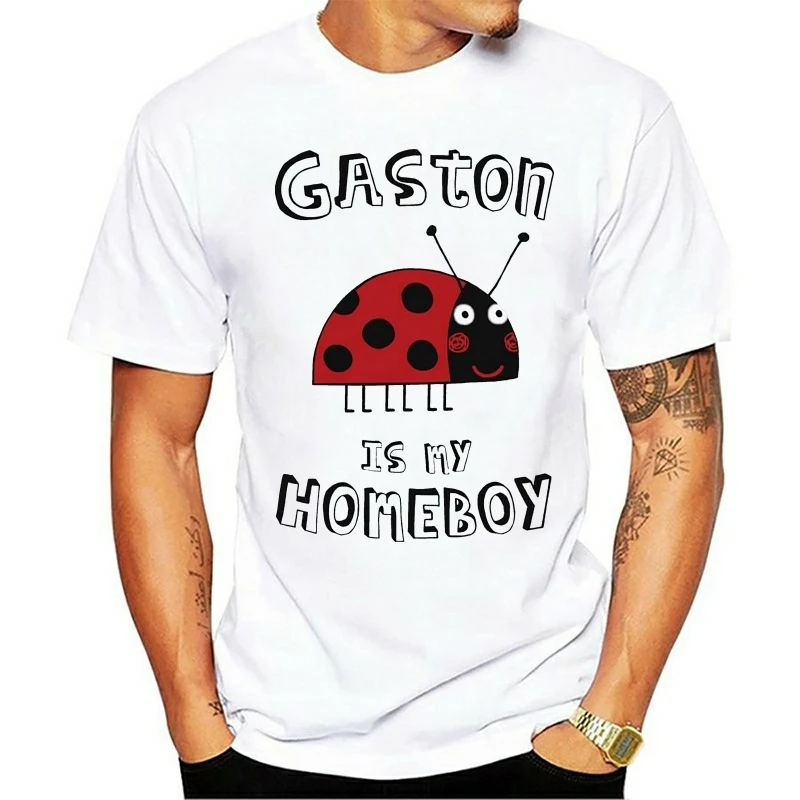 Gaston Is My Homeboy T Shirt Kids Childrens Tv Ben Holly Little Kingdom Ladybird Casual Printed Tee | Мужская одежда
